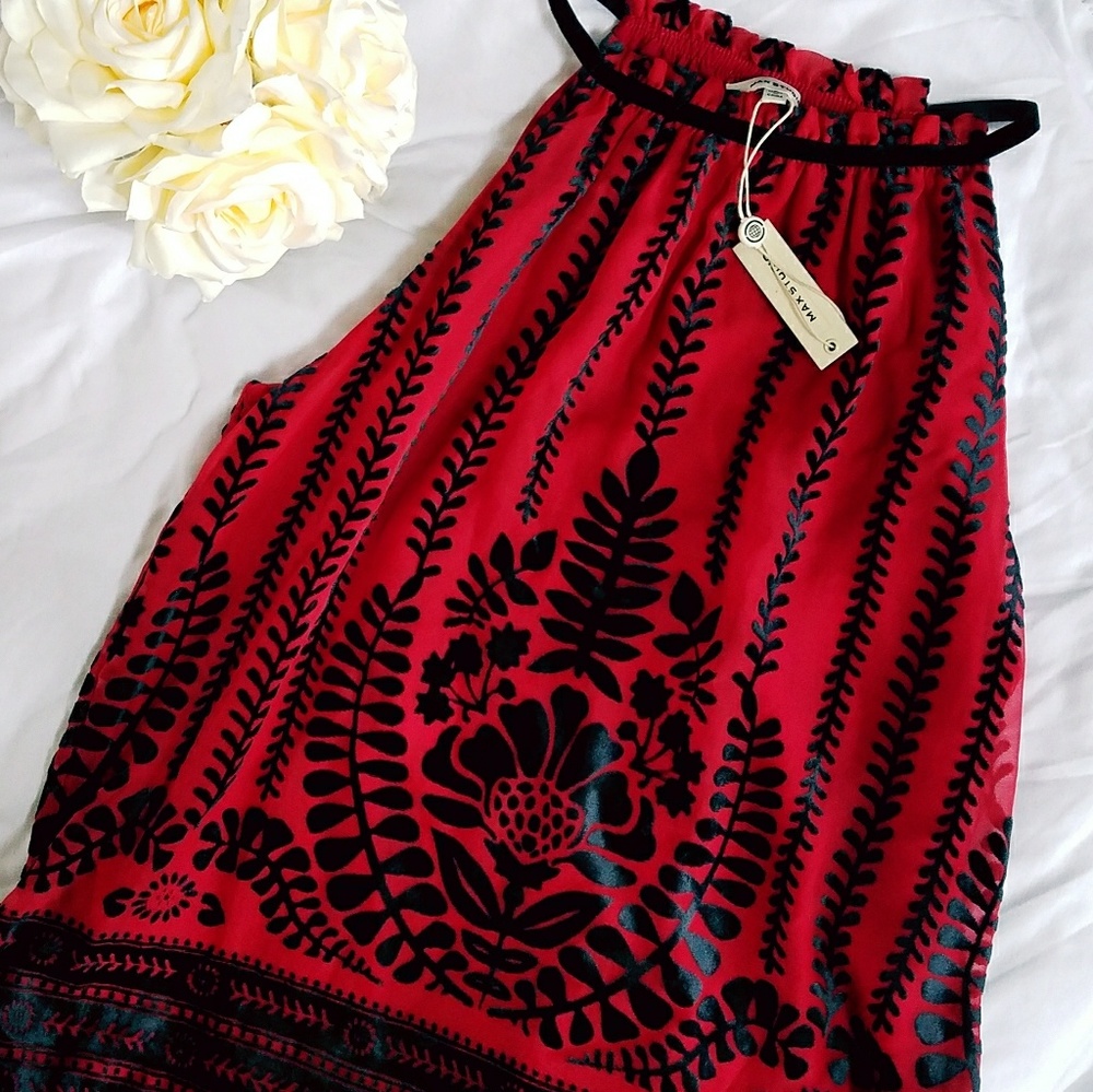 Max Studio Embellished Tank